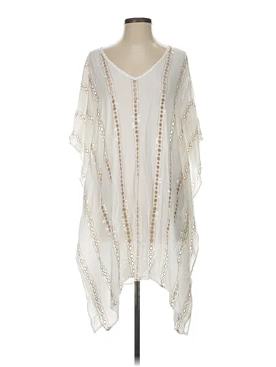 Pre-owned Club Moda Kimono In White