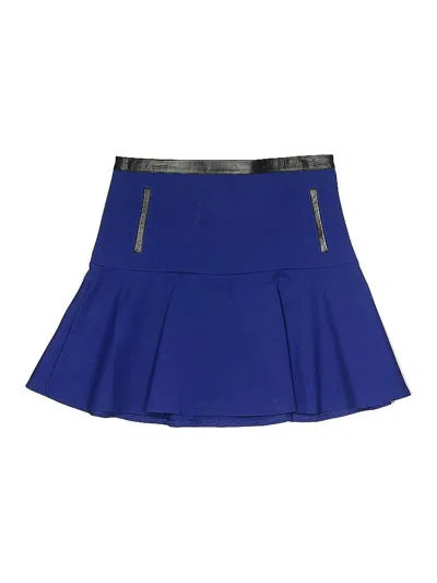 Pre-owned Club Monaco Kids' Active Skirt In Blue