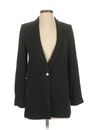 Pre-owned Club Monaco Blazer Jacket In Black