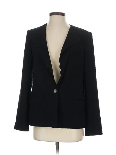 Pre-owned Club Monaco Blazer Jacket In Black