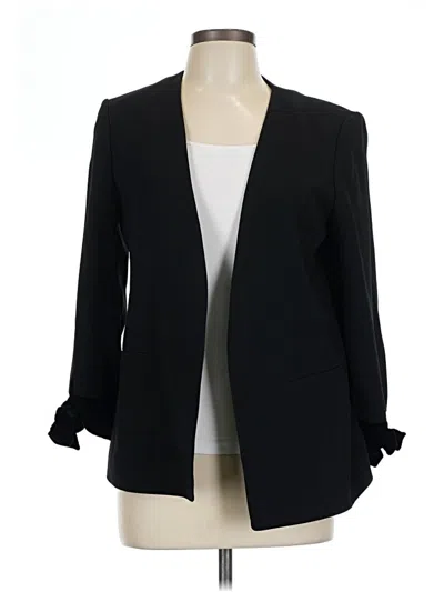 Pre-owned Club Monaco Blazer Jacket In Black