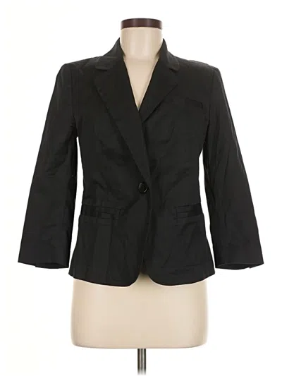 Pre-owned Club Monaco Blazer Jacket In Black