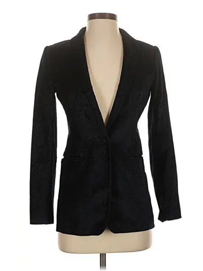 Pre-owned Club Monaco Blazer Jacket In Black