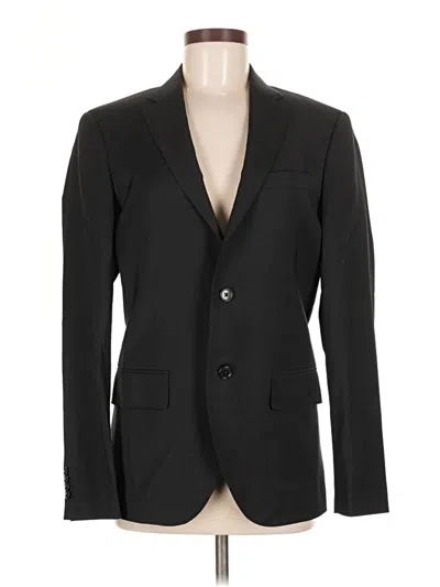 Pre-owned Club Monaco Blazer Jacket In Black