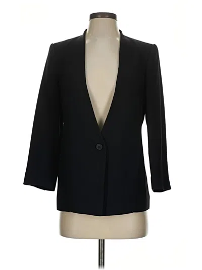 Pre-owned Club Monaco Blazer Jacket In Black