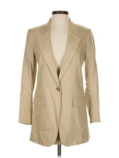 Pre-owned Club Monaco Blazer Jacket In Brown