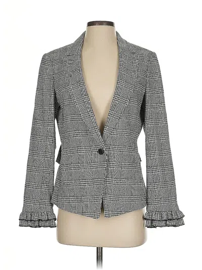 Pre-owned Club Monaco Blazer Jacket In Gray
