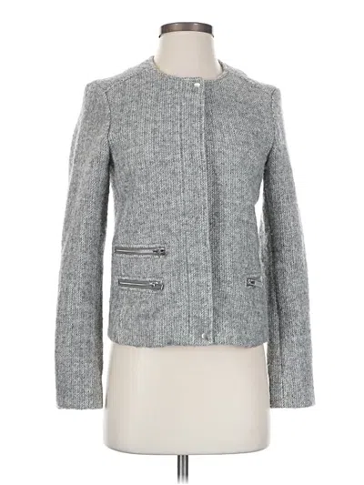 Pre-owned Club Monaco Blazer Jacket In Gray