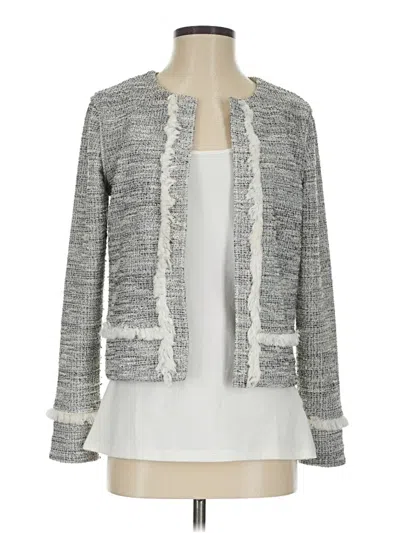 Pre-owned Club Monaco Blazer Jacket In Gray