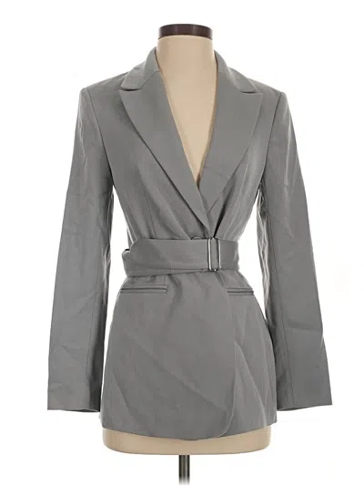 Pre-owned Club Monaco Blazer Jacket In Gray