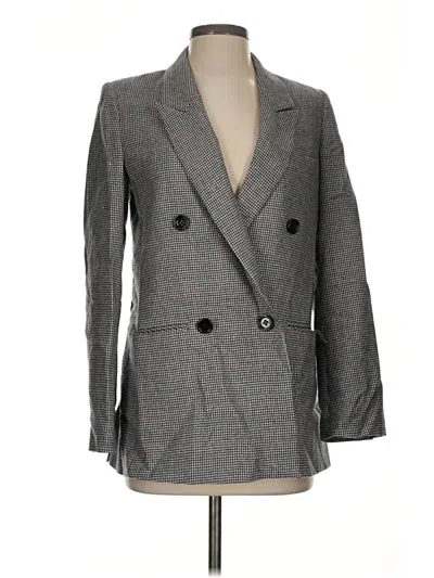 Pre-owned Club Monaco Blazer Jacket In Gray