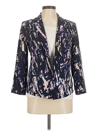 Pre-owned Club Monaco Blazer Jacket In Purple