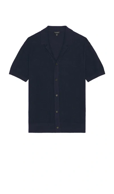 Club Monaco Boucle Camp Collar Shirt