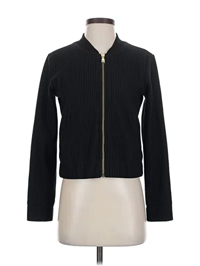 Pre-owned Club Monaco Cardigan Sweater In Black