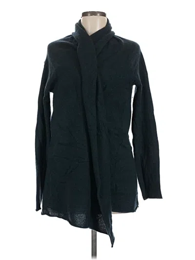 Pre-owned Club Monaco Cardigan Sweater In Black