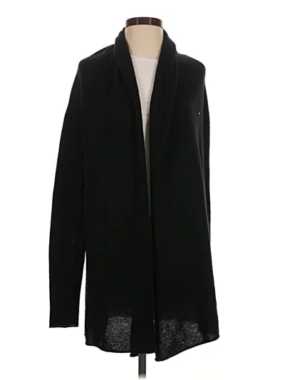 Pre-owned Club Monaco Cardigan Sweater In Black