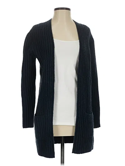 Pre-owned Club Monaco Cardigan Sweater In Blue
