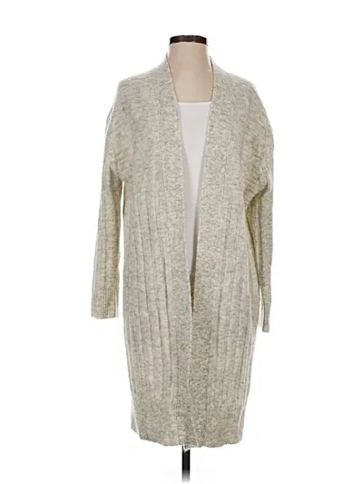 Pre-owned Club Monaco Cardigan Sweater In Gray