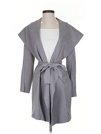 Pre-owned Club Monaco Cardigan Sweater In Gray