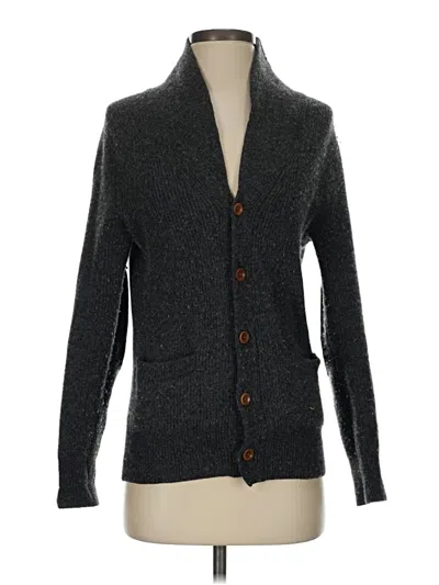 Pre-owned Club Monaco Cardigan Sweater In Gray