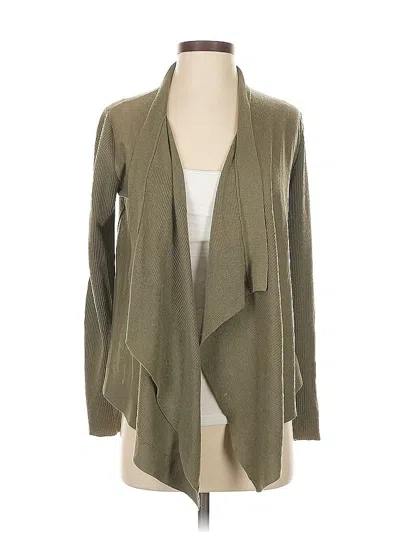 Pre-owned Club Monaco Cardigan Sweater In Green