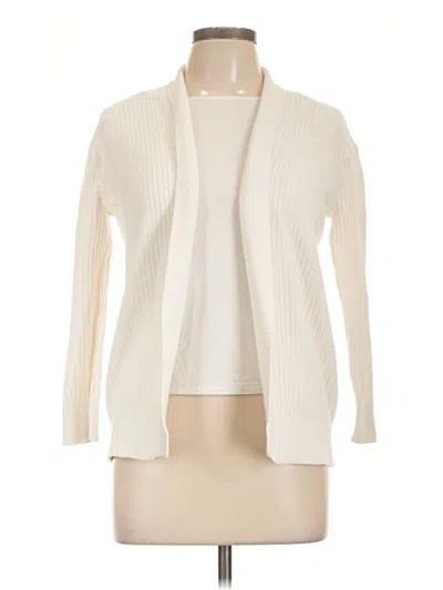 Pre-owned Club Monaco Cardigan Sweater In Ivory