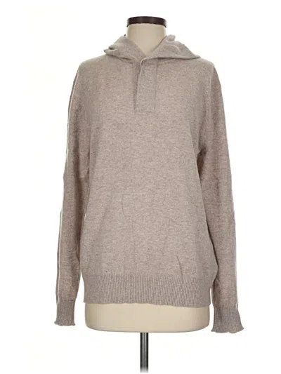 Pre-owned Club Monaco Cashmere Pullover Sweater In Tan