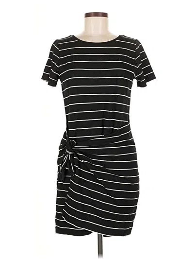 Pre-owned Club Monaco Casual Dress In Black