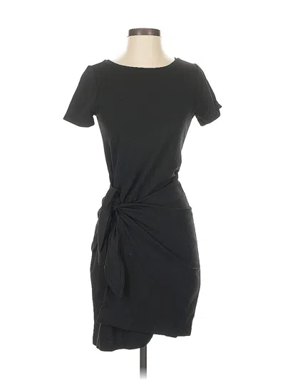 Pre-owned Club Monaco Casual Dress In Black