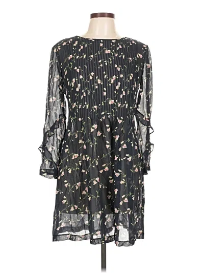 Pre-owned Club Monaco Casual Dress In Black