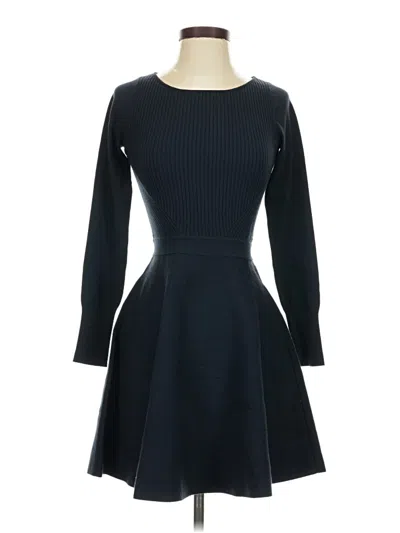 Pre-owned Club Monaco Casual Dress In Black
