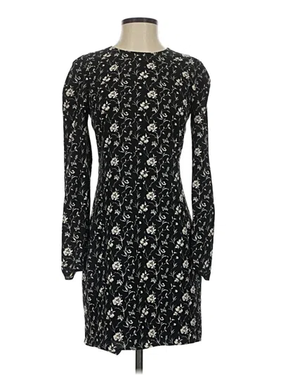 Pre-owned Club Monaco Casual Dress In Black