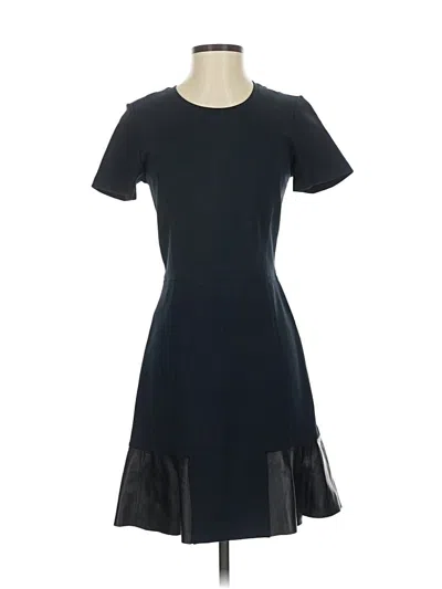 Pre-owned Club Monaco Casual Dress In Black