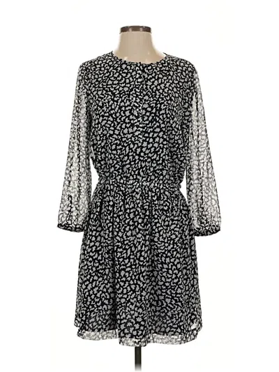 Pre-owned Club Monaco Casual Dress In Black