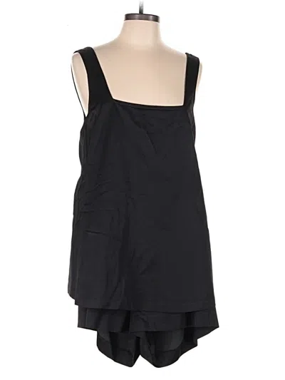 Pre-owned Club Monaco Casual Dress In Black