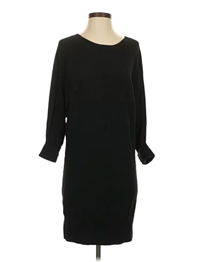 Pre-owned Club Monaco Casual Dress In Black