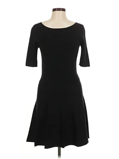 Pre-owned Club Monaco Casual Dress In Black