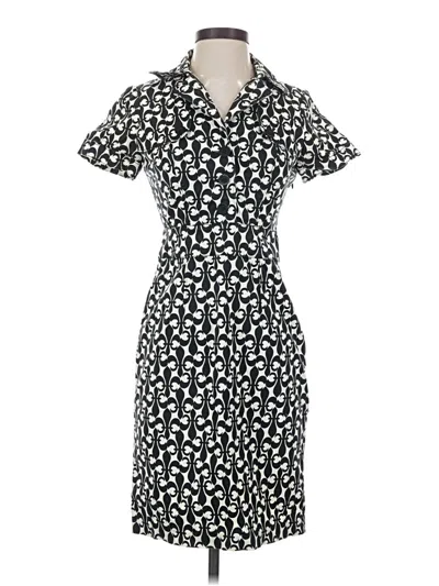 Pre-owned Club Monaco Casual Dress In Black
