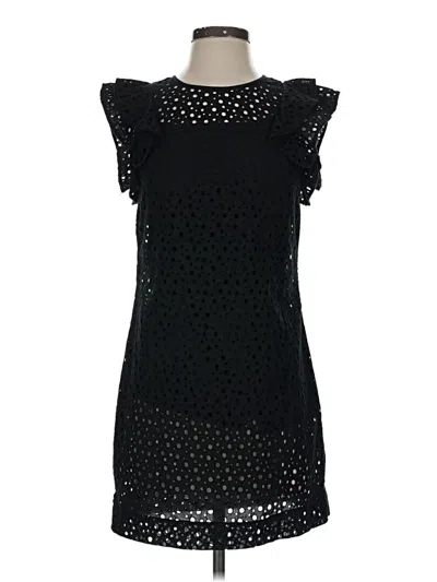 Pre-owned Club Monaco Casual Dress In Black