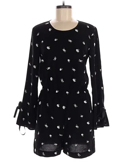 Pre-owned Club Monaco Casual Dress In Black