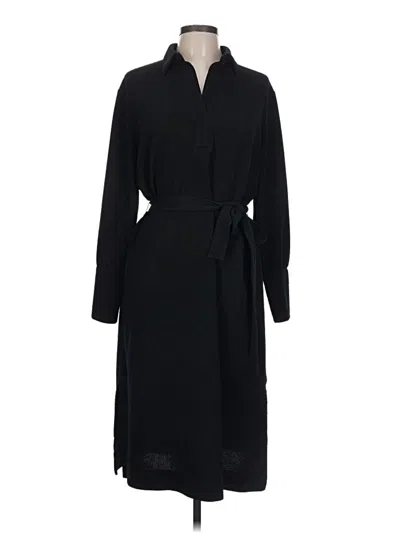 Pre-owned Club Monaco Casual Dress In Black