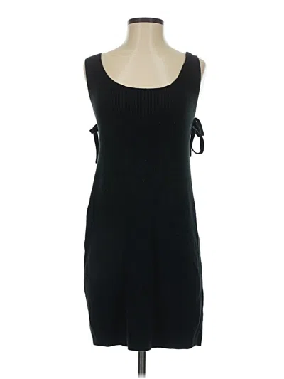 Pre-owned Club Monaco Casual Dress In Black