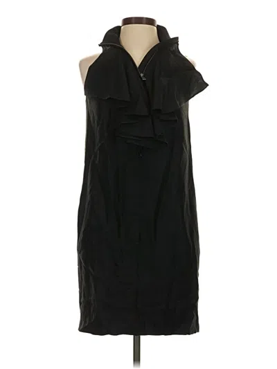 Pre-owned Club Monaco Casual Dress In Black