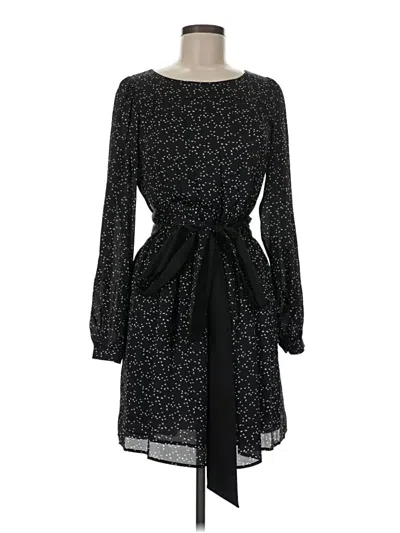 Pre-owned Club Monaco Casual Dress In Black