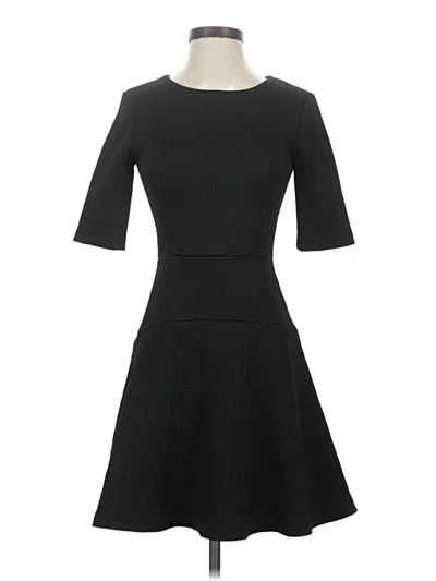 Pre-owned Club Monaco Casual Dress In Black