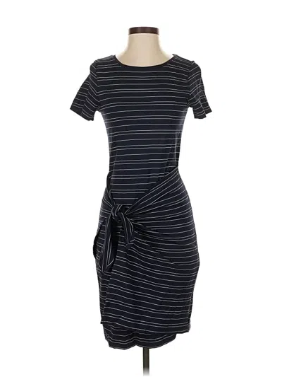 Pre-owned Club Monaco Casual Dress In Black