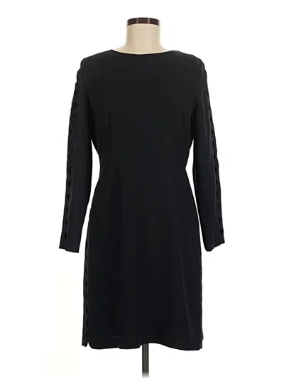 Pre-owned Club Monaco Casual Dress In Black