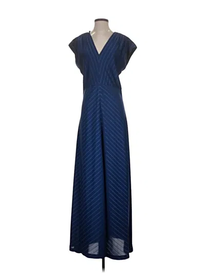 Pre-owned Club Monaco Casual Dress In Blue