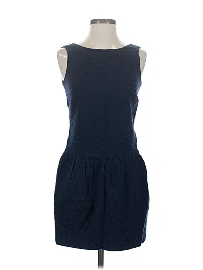 Pre-owned Club Monaco Casual Dress In Blue