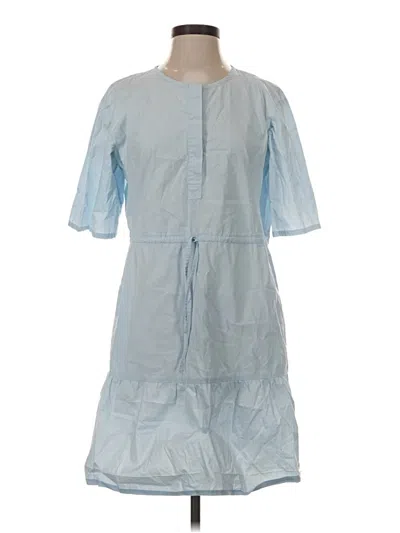 Pre-owned Club Monaco Casual Dress In Blue